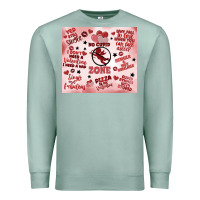 Seafoam funny valentine's day Premium Sweatshirt - MaliasSmallBusiness
