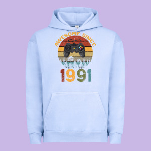 Awesome Since 1991 Urban Hoodie Designed By Bettercallsaul