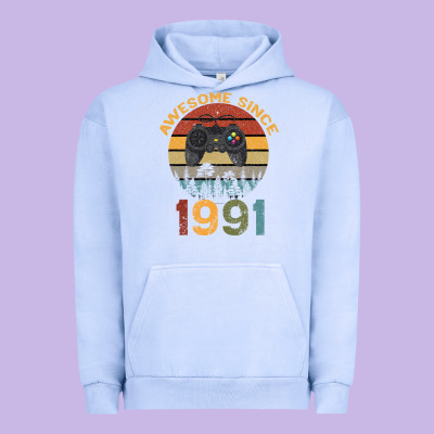 Awesome Since 1991 Urban Hoodie Designed By Bettercallsaul