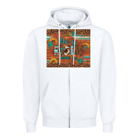 White he is risen gemstone sunflower leopard Zipper Hoodie - Artiststas