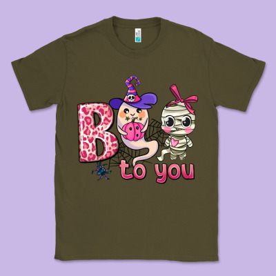 Boo To You Classic Tee Designed By Adodesignshop