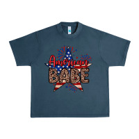 Midnight Navy American babe Urban Heavy Tee - Neo Western
