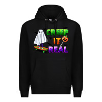 Black creep it real Premium Hoodie - BundleAndBundleShop