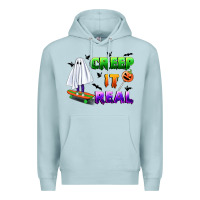 Blue Mist creep it real Premium Hoodie - BundleAndBundleShop