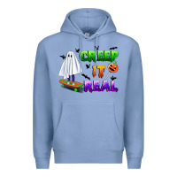 Colony Blue creep it real Premium Hoodie - BundleAndBundleShop