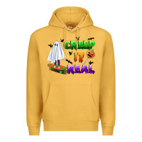 Mustard creep it real Premium Hoodie - BundleAndBundleShop