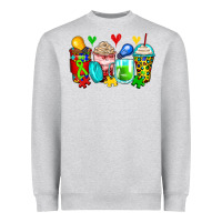 Heather Grey autism coffee cups Heavyweight Sweatshirt - Zillion Design Studio