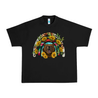 Black bear rainbow Urban Heavy Tee - BarkalooDesign