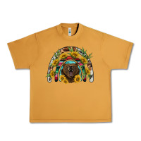 Peanut Butter bear rainbow Urban Heavy Tee - BarkalooDesign