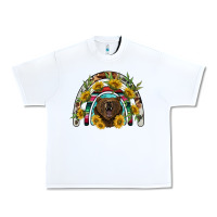 White bear rainbow Urban Heavy Tee - BarkalooDesign