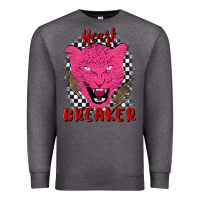 Charcoal Heather heartbreaker Premium Sweatshirt - MaliasSmallBusiness