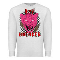 Oatmeal Heather heartbreaker Premium Sweatshirt - MaliasSmallBusiness