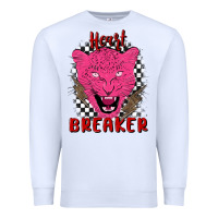 White heartbreaker Premium Sweatshirt - MaliasSmallBusiness