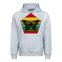 Heather Grey butterfly Urban Hoodie - Bettercallsaul
