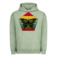 Pigment Oil Green butterfly Urban Hoodie - Bettercallsaul