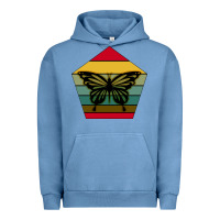 Pigment Pebble Blue butterfly Urban Hoodie - Bettercallsaul