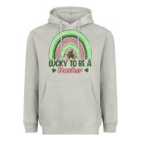 Moon Dust lucky to be a teacher Heavyweight Hoodie - MaliasSmallBusiness