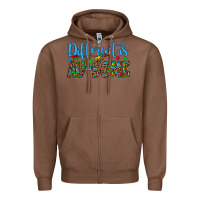 Chestnut different is au some Zipper Hoodie - Artiststas