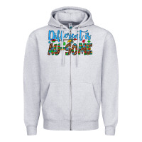Heather Grey different is au some Zipper Hoodie - Artiststas