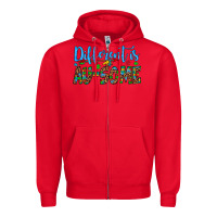 Red different is au some Zipper Hoodie - Artiststas
