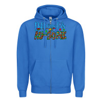 True Royal different is au some Zipper Hoodie - Artiststas
