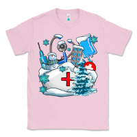 Bubblegum Pink Winter Nurse life Classic Tee - AdoDesignShop