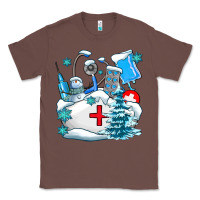 Chestnut Winter Nurse life Classic Tee - AdoDesignShop