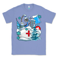 Colony Blue Winter Nurse life Classic Tee - AdoDesignShop
