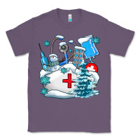 Lavender Winter Nurse life Classic Tee - AdoDesignShop