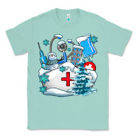 Seafoam Winter Nurse life Classic Tee - AdoDesignShop