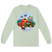 Matcha merry christmas small town christmas ornament Long Sleeve Tee - BundleAndBundleShop