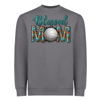 Storm western blessed mom with volleyball Heavyweight Sweatshirt - texasbilliewilder