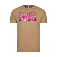 Vintage Coffee Breast Cancer Coffee Cups Vintage Tee - texasbilliewilder