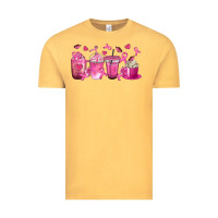 Vintage Mustard Breast Cancer Coffee Cups Vintage Tee - texasbilliewilder