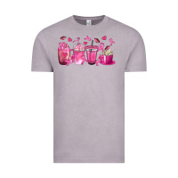 Vintage Zinc Breast Cancer Coffee Cups Vintage Tee - texasbilliewilder