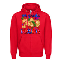 Red empanada or nada Zipper Hoodie - AdoDesignShop