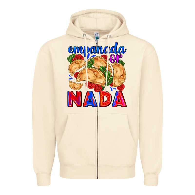 Empanada Or Nada Zipper Hoodie by AdoDesignShop | Teevron