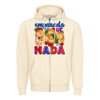 Sandshell empanada or nada Zipper Hoodie - AdoDesignShop