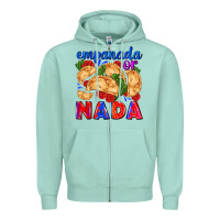 Seafoam empanada or nada Zipper Hoodie - AdoDesignShop
