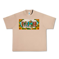 Burro faith cross and sunflower license plate Urban Heavy Tee - HRA Design Shop