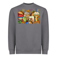 Storm tacos coffee cups Heavyweight Sweatshirt - Zillion Design Studio