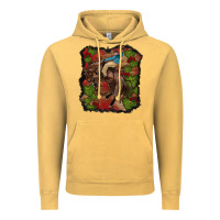Vintage Mustard valentine's day cowboy cactus rose Vintage Hoodie - RanaPortraitStore