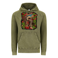 Vintage Olive valentine's day cowboy cactus rose Vintage Hoodie - RanaPortraitStore