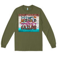 Army Green soul of a mermaid mouth of a sailor Long Sleeve Tee - JahusDesignShop
