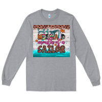 Heather Grey soul of a mermaid mouth of a sailor Long Sleeve Tee - JahusDesignShop