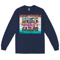 Navy soul of a mermaid mouth of a sailor Long Sleeve Tee - JahusDesignShop