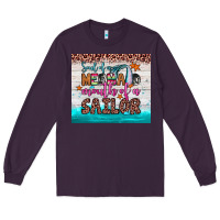 Plum soul of a mermaid mouth of a sailor Long Sleeve Tee - JahusDesignShop