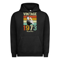 Pigment Black Vintage 1973 Orginial Parts Urban Hoodie - Bettercallsaul