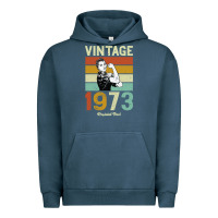 Pigment Midnight Navy Vintage 1973 Orginial Parts Urban Hoodie - Bettercallsaul