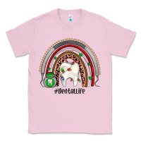 Bubblegum Pink Christmas dental life rainbow Classic Tee - JahusDesignShop
